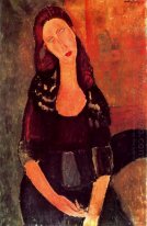 sittande jeanne Hebuterne 1918