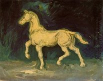 Plaster Statuette Of A Horse 1886