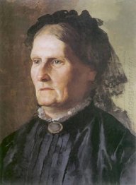 Portrait of a mother of Henry Siemiradzki