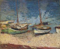 Boote im Hafen von Collioure