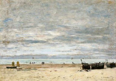 Berck Den stranden vid lågvatten 1882