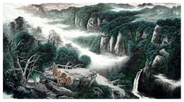 Mountains - Chinese Painting