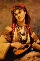 Christine Nilson Or The Bohemian With A Mandolin 1874