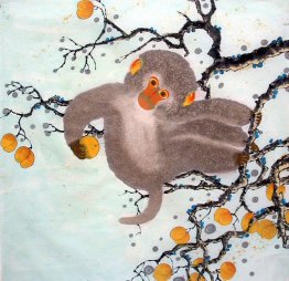 Monkey - Chinese Painting