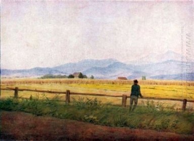 Landschaft mit einer männlichen Figur