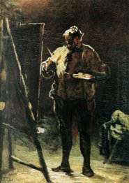 The Painter At His Easel