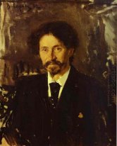 Portret van de kunstenaar Ilya Repin 1892