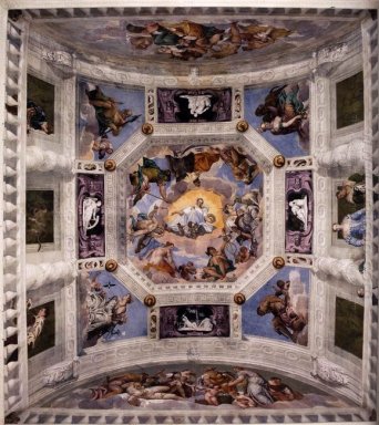 Ceiling Of The Sala Dell Olimpo