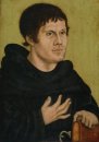 Portrait de Martin Luther Comme un moine augustin