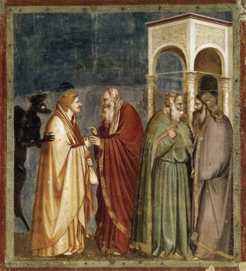 Judas recevoir le paiement de sa trahison