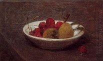 Still life di ciliegie e Mandorle 1870