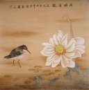 Lotus Chinees schilderij