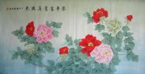 Peony - Lukisan Cina