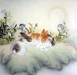 Rabbit - Chinese Painting