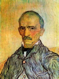 Portrait Of Trabuc An Attendant At Saint Paul Hospital 1889