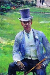 Portrait Of Octave Maus As Dandy 1885