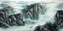 Montagne et de l'eau - peinture chinoise