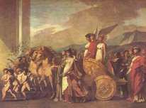 Triumph Of Bonaparte And Peace Sketch