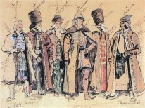 Prince Golitsyn And The Boyars 1910