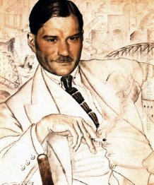 Portrait Of Yevgeny Zamyatin 1923