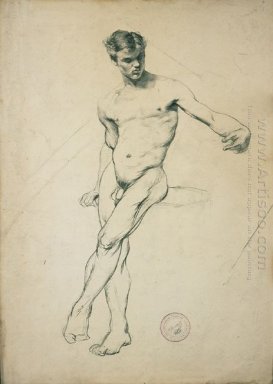 Studio di un giovane nudo