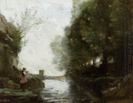 Watercourse Leading To The Square Tower 1870