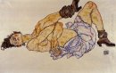 desnudo femenino reclinado 1917
