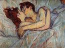 Dans le lit: Le baiser