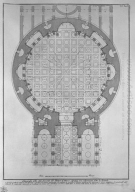 Iconografie van de huidige stand van het Pantheon