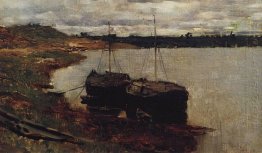 Barges The Volga 1889