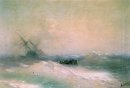 Sturm in Meer 1893