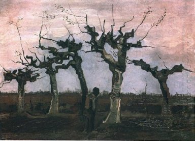 Landskap med Pollard Willows 1884