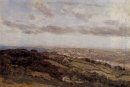 Болонья-сюр-Мер Вид с высоких скал 1860