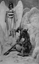 Balaam y el asno Como En Números 1900