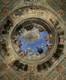 Ceiling of the Camera Picta or Camera degli Sposi