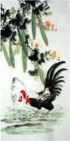 Loofah-Hen - Chinese Painting