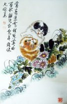 Cat - Peinture chinoise