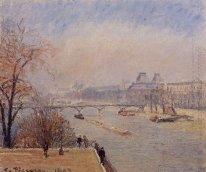 Het louvre maart mist 1903