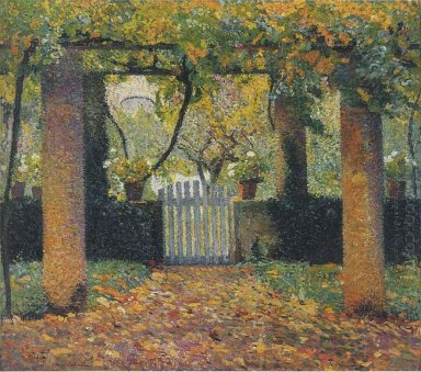 porte de jardin dans Bower