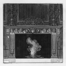 Fireplace Busts In The Frieze Of Satyrs And The Head Of Medusa I