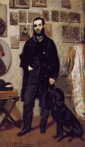 Porträt von Giuseppe Abbati 1865