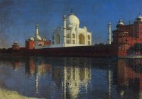 Mausolée du Taj Mahal 1876 1