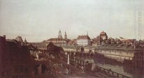 View Of Dresden The Dresden Fortifications Moat With A Bridge Be