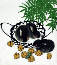 Rabbit - Chinese Painting