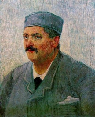 Portrait d\' un homme avec un chapeau de crâne