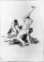 Three Men Digging 1819