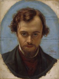 Portrait of Dante Gabriel Rossetti