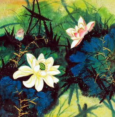 Lotus - pittura cinese