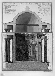 Demonstration Of Cross Section Diameter Of The Gate Of The Templ