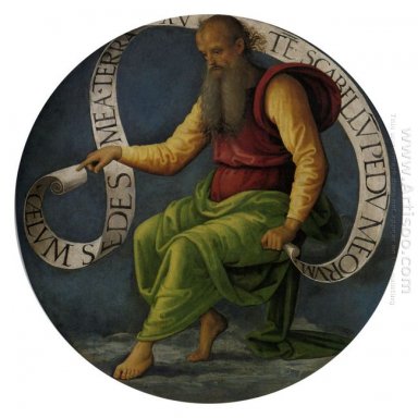 Polyptychon von St Peter Prophet Jesaja 1500